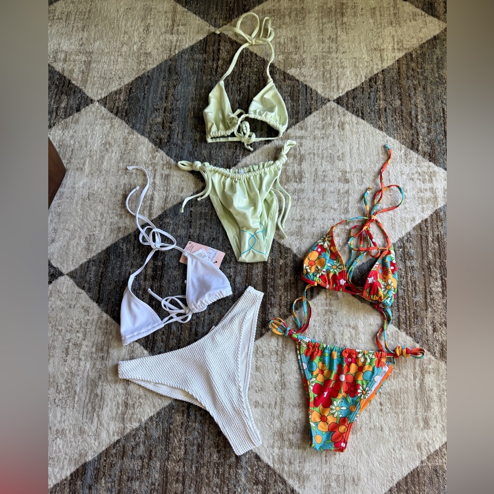 triangle bikini lot